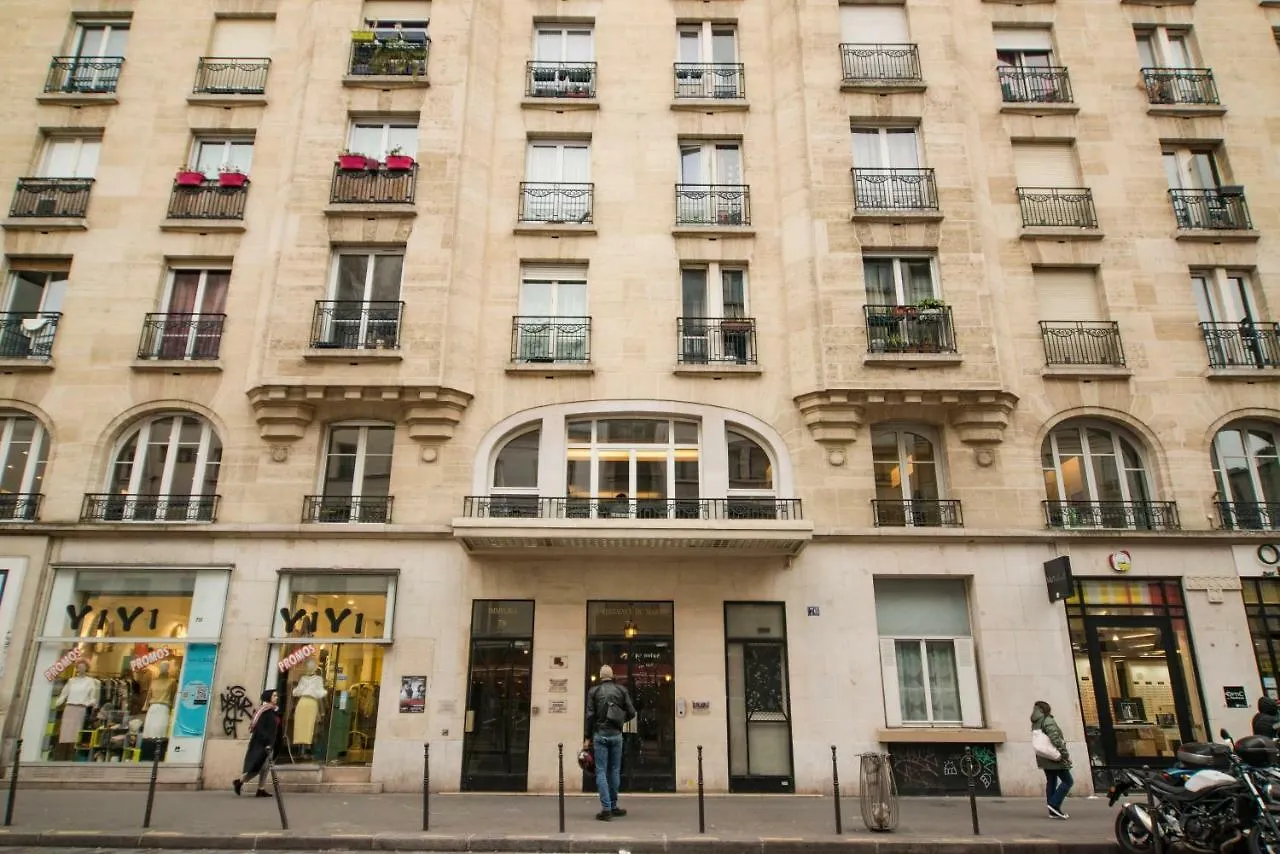 アパート Beaubourg Loft Pompidou